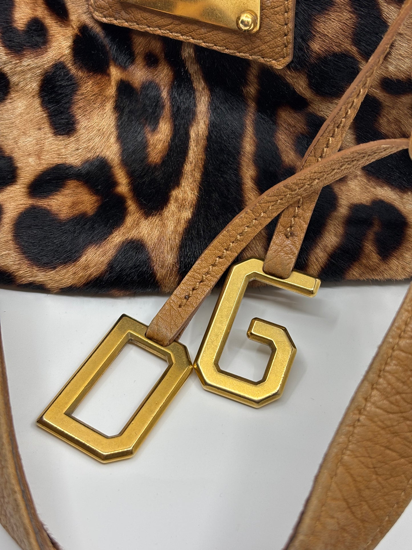 Bolso animal print&piel