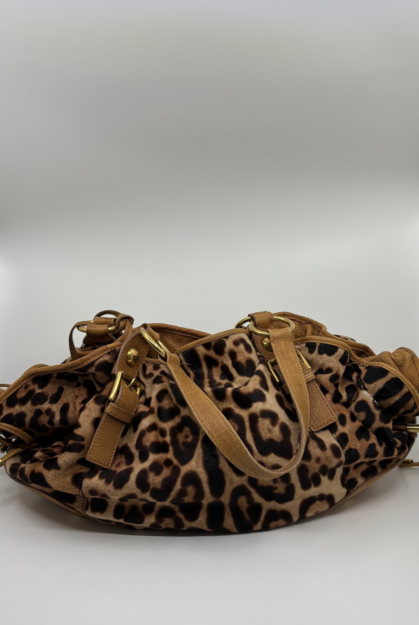 Bolso animal print&piel