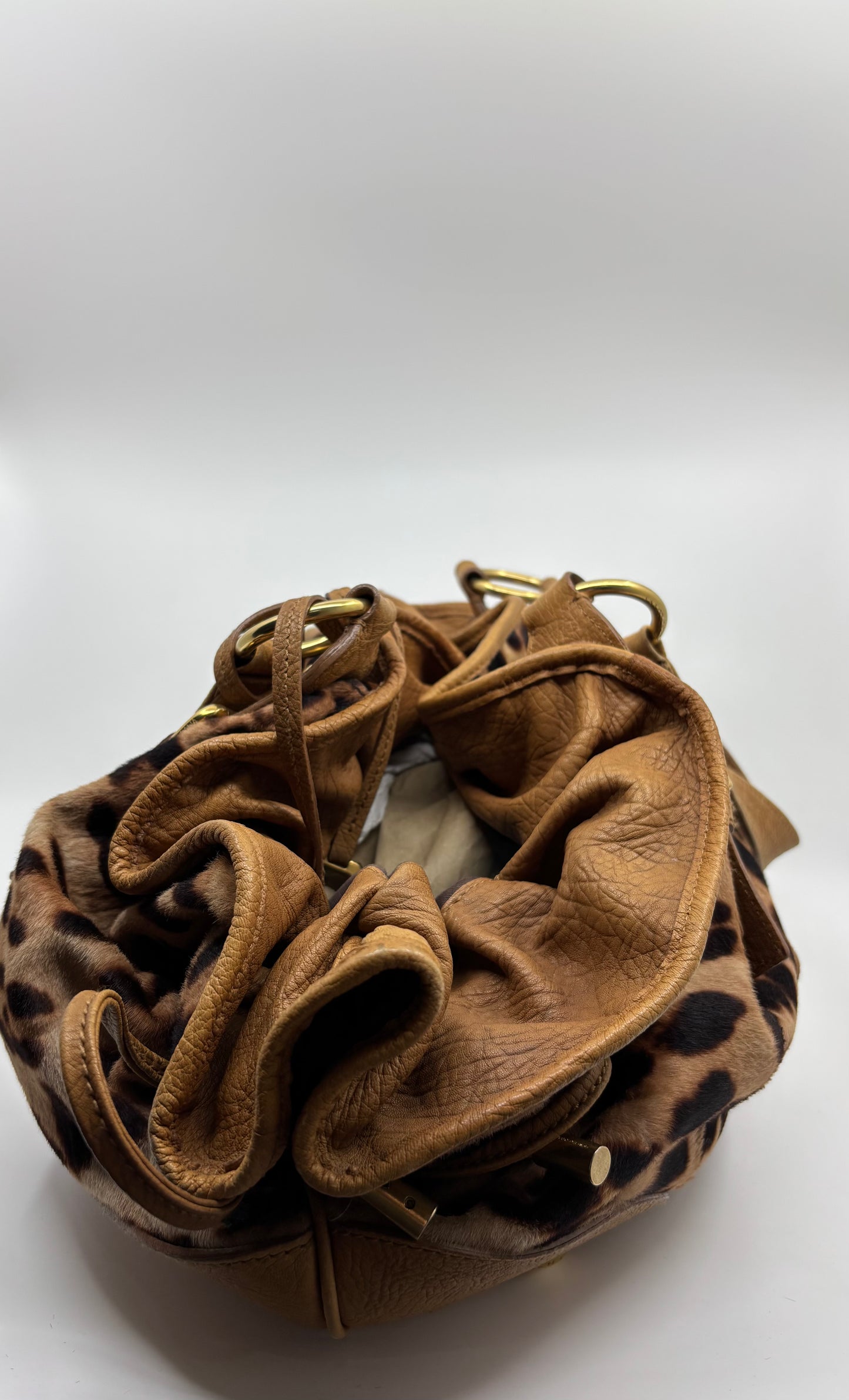 Bolso animal print&piel