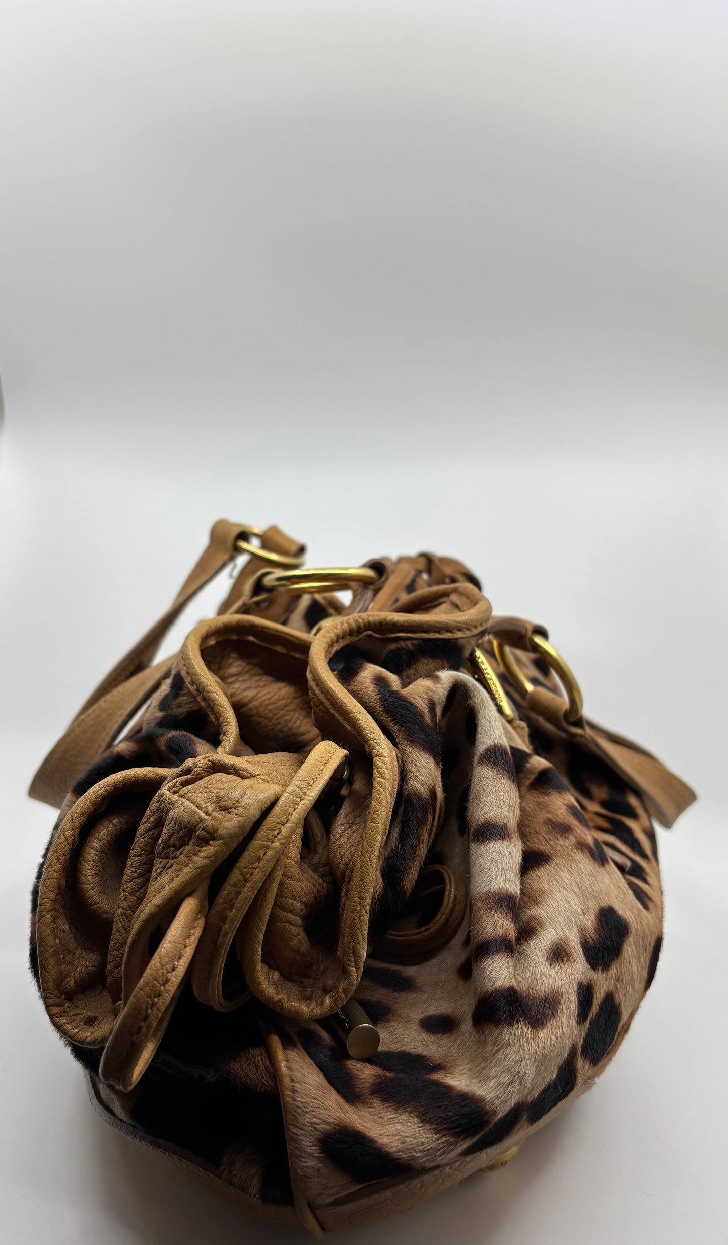 Bolso animal print&piel