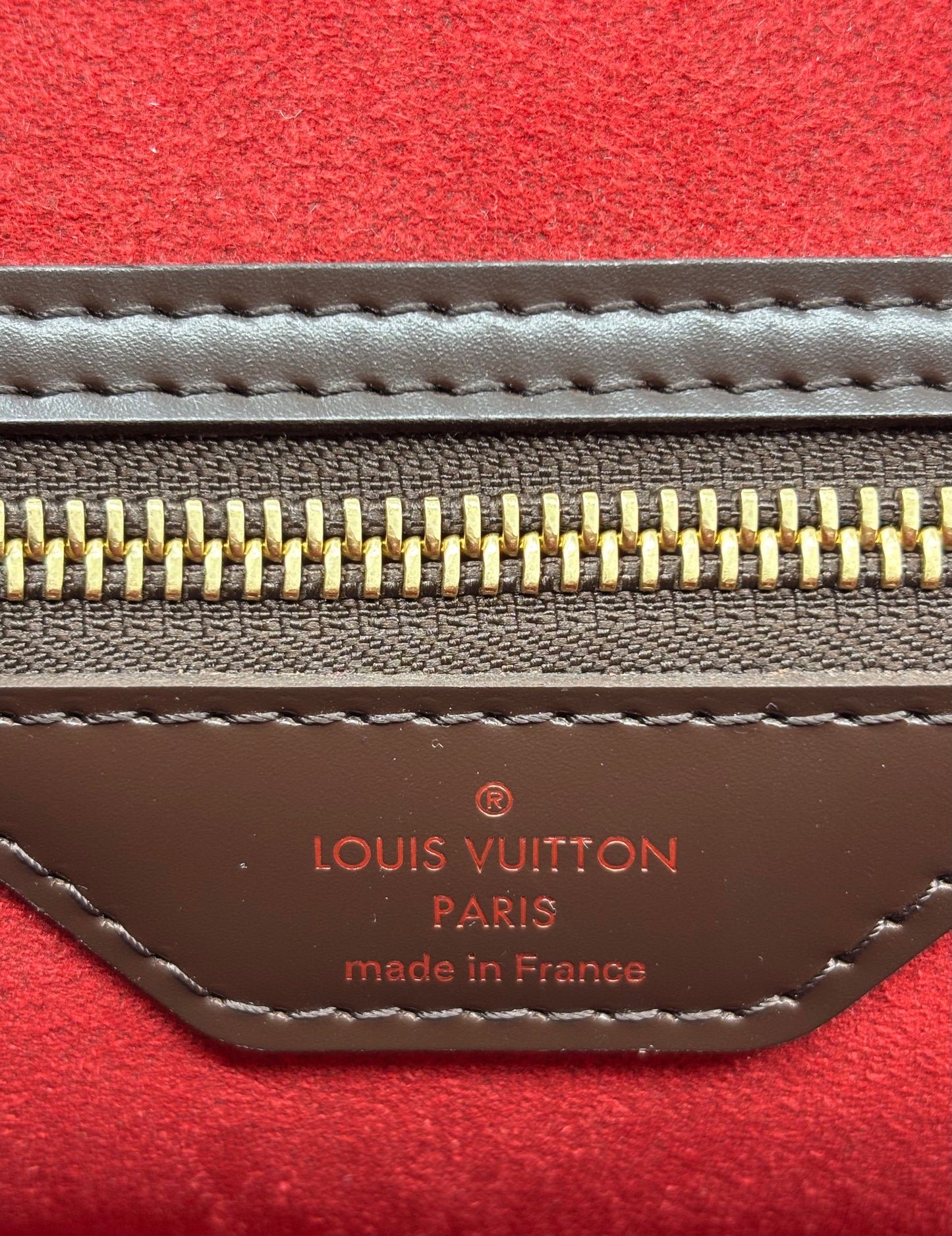 Bolso Bergamo LV Damier Ebene