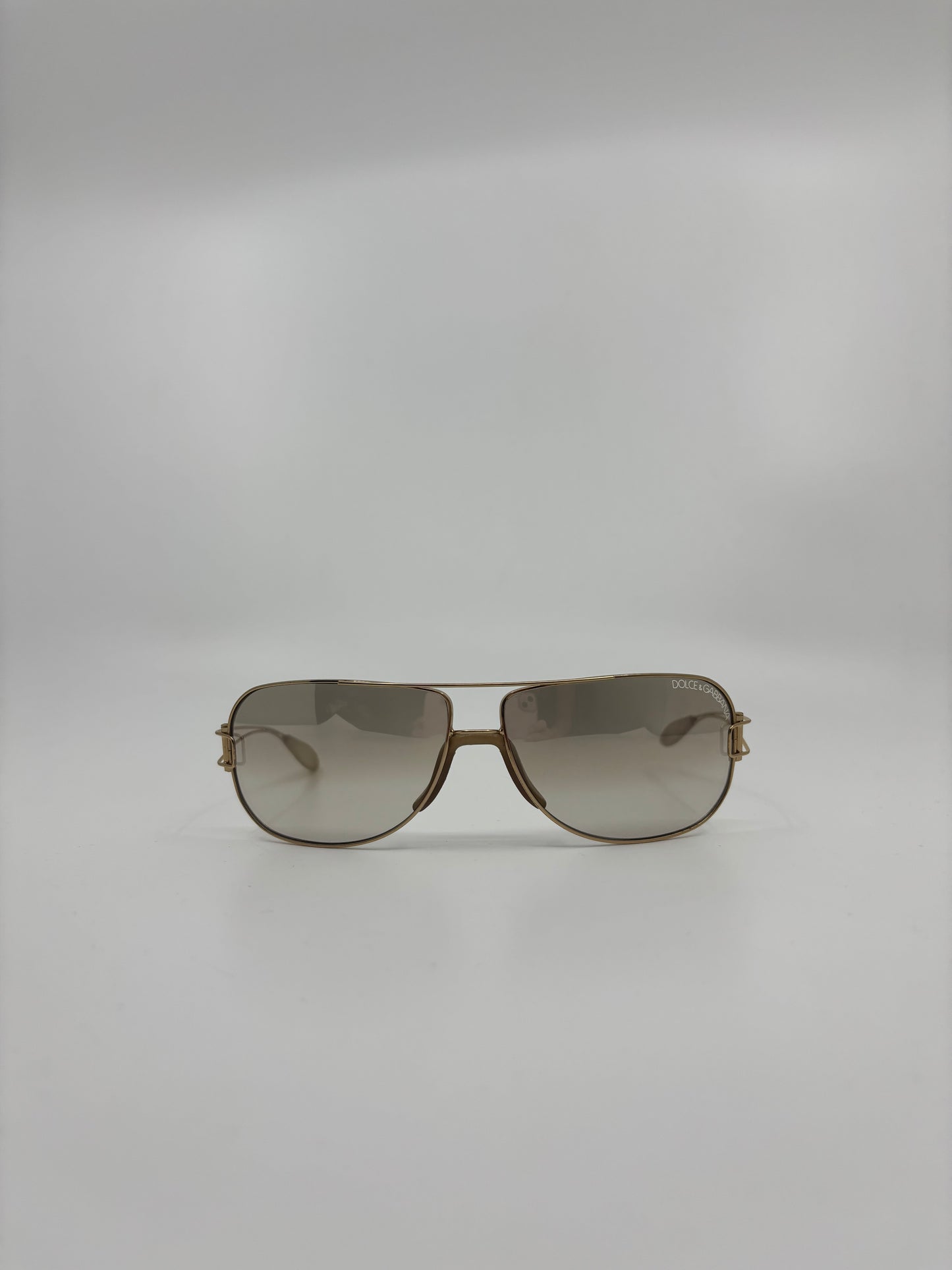 Gafas montura dorada