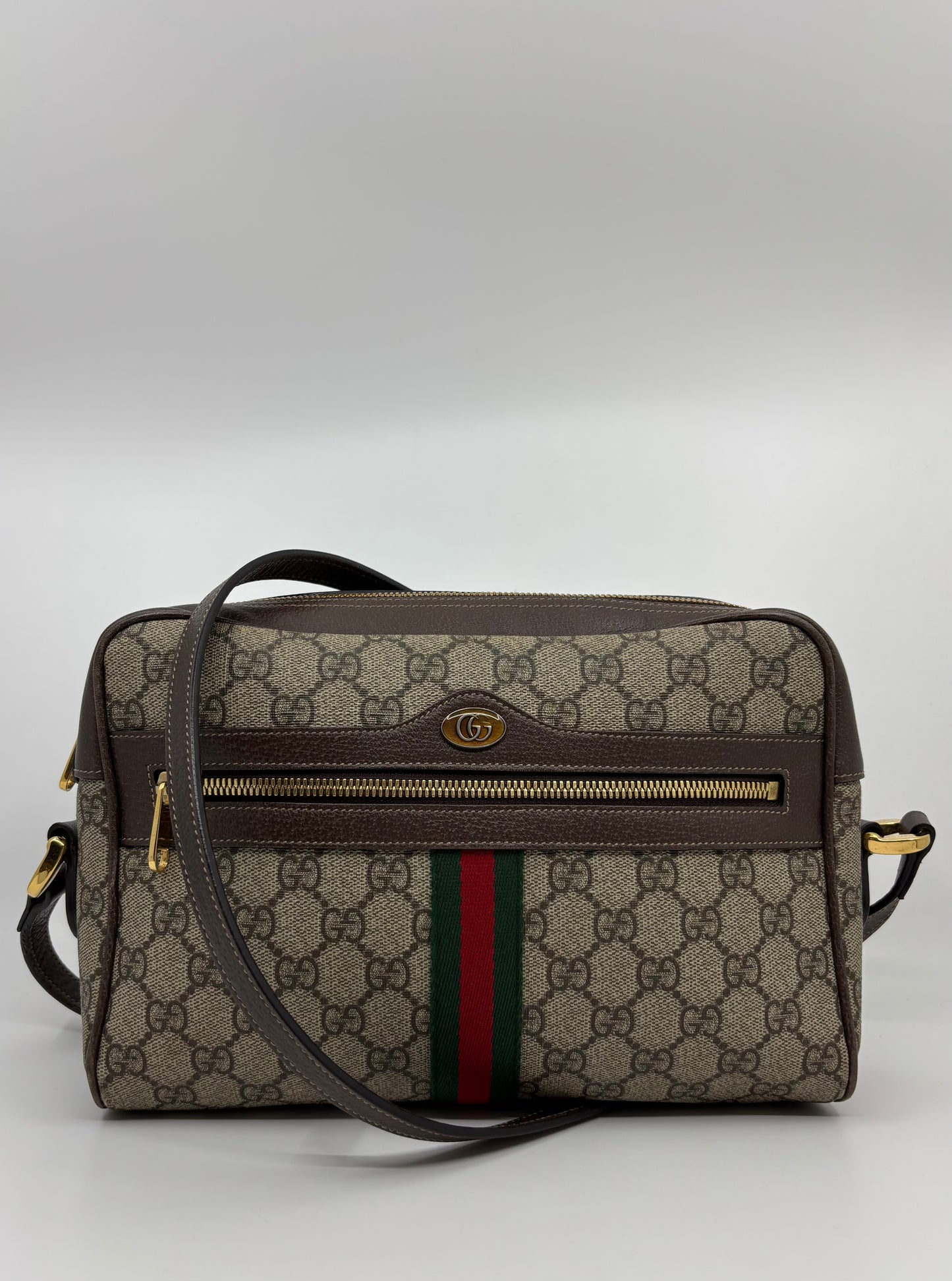 Bolso Gucci Vintage GG Supreme Ophidia Beige