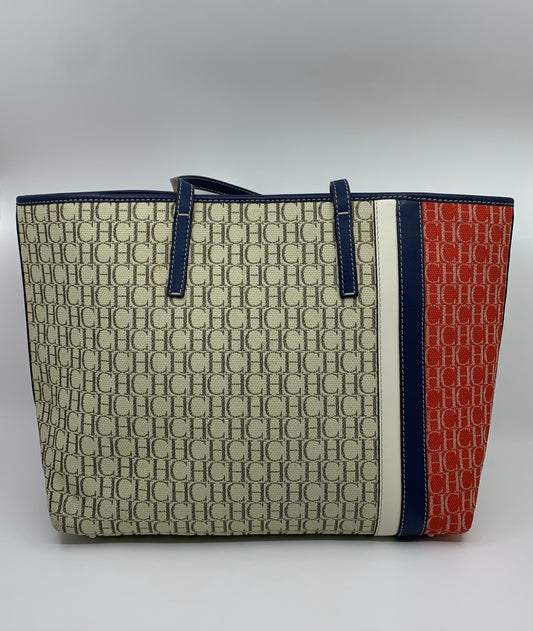Shopper lona y piel